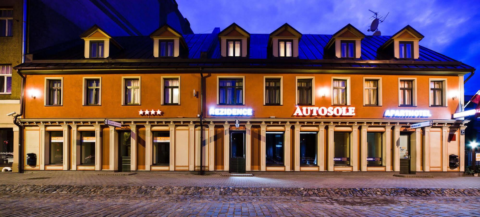 Aparthotel Autosole Рига Экстерьер фото